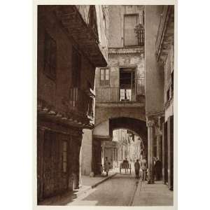  1928 Street Bari Gotic Gothic Quarter Barcelona Spain 