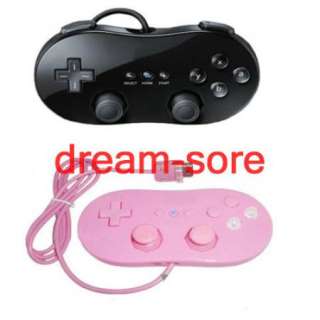 Black Pink Classic Remote Controller for Nintendo Brand  
