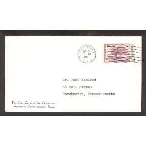  Scott #772 First Day Cover of the Connecticut Tercentenary 
