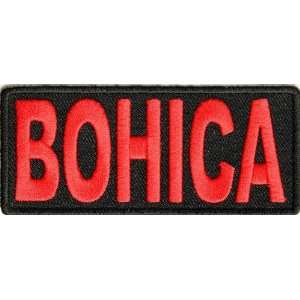  BOHICA patch   Bend over here it comes again, 3.5x1.5 in 