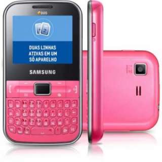 NEW SAMSUNG C3222 CH@T CHAT 322 UNLOCKED FUCHSIA PINK CELL PHONE 