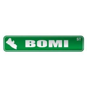   BOMI ST  STREET SIGN CITY LIBERIA