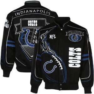  NFL Indianapolis Colts Big & Tall On Fire Jacket 4XL 