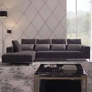    Microfiber Sectional Living Room Set By EHO Studios