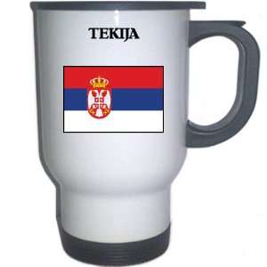  Serbia   TEKIJA White Stainless Steel Mug Everything 
