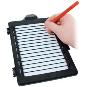 Low Vision Note Writing Frame with Washable Pen