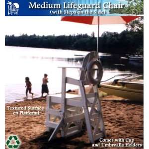  MLG520 Medium Lifeguard Chair with Side Step