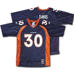  Terrell Davis Reebok Replica Denver Broncos Youth Jersey 