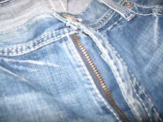 BKE The Buckle Denim Mens Jeans Fulton Lightly Distressed 36x32  