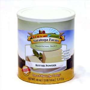 Saratoga Farms Butter Powder Grocery & Gourmet Food