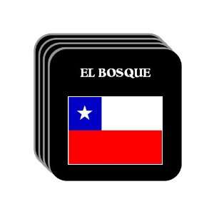  Chile   EL BOSQUE Set of 4 Mini Mousepad Coasters 