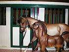 Jaapi BLACK mare & Foal halter set   fits Breyer/Stone 