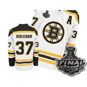  2011 NHL Stanley Cup Boston Bruins Jerseys #37 Bergeron 