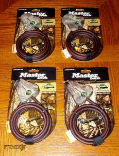 MASTER LOCK PYTHON CABLE FOR MOULTRIE i40 i45 BOX 4 NEW  