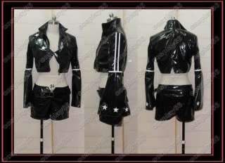 Black Rock Shooter Black Gold Saw Cosplay Costume Any  