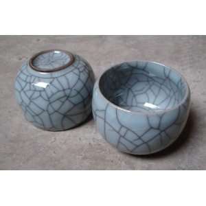   Yao Celadon   70ml Ceramic Tea Cup   Set of 2 cups 