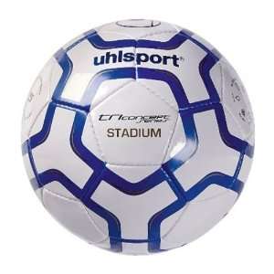 Uhlsport TCPS Stadium Soccer Balls 01 WHITE/DEEPBLUEMETALLIC/GOLD 5 