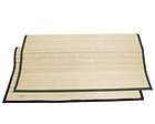   x6 60x72 Natural Bamboo Floor Mat Area Rug Tatami Beige Black Green