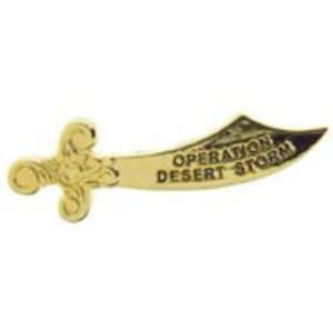  Desert Storm Sword Pin 1 3/4 Arts, Crafts & Sewing