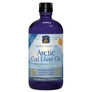 Arctic Cod Liver Oil Orange   Promotes A Healthy Heart, 16 