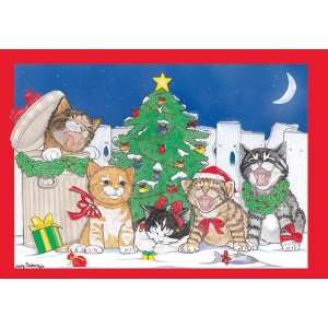  Pipsqueak Productions C990 Cat Holiday Boxed Cards