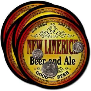  New Limerick, ME Beer & Ale Coasters   4pk Everything 