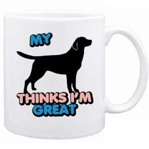    New  My Labrador Thinks I Am Great  Mug Dog