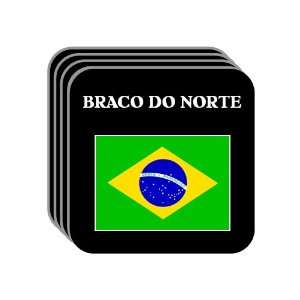  Brazil   BRACO DO NORTE Set of 4 Mini Mousepad Coasters 