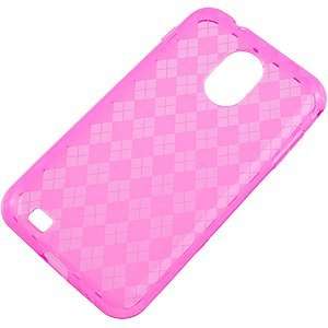  TPU Skin Cover for Samsung Epic 4G Touch SPH D710, Argyle 
