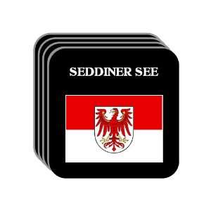  Brandenburg   SEDDINER SEE Set of 4 Mini Mousepad 