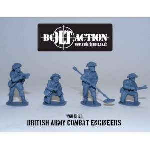    Bolt Action 28mm British Army Combat Engineers Toys & Games