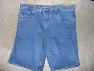 New~Mens Blue Jean Shorts 29 31 32 36 40 Rustler FG LG  