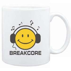  Mug White  Breakcore   Smiley Music