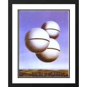 Magritte, Rene 28x36 Framed and Double Matted The Voice of the Winds 