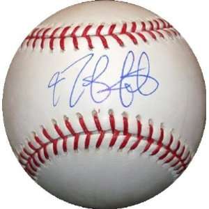  Autographed Nick Johnson Baseball