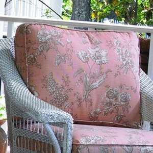   Chair Back Cushion Fabric Canvas Birds Eye Patio, Lawn & Garden