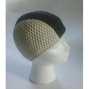   Short 100% Rubber Swim Cap   Made in Germany