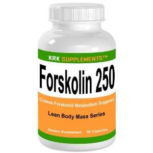 Forskolin Forskolion Coleus Forskholii Root 250mg 90 capsules KRK 