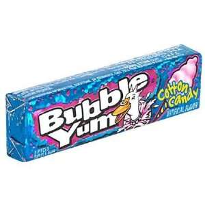 Bubble Yum Cotton Candy Flavored Gum, 1.4 oz, 18 ct (Quantity of 4)