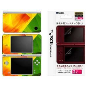  Nintendo DSi XL Decal Skin   Colored Leaf 