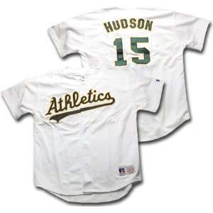 Tim Hudson Russell Athletic Russell Replica Home Oakland Athletics 