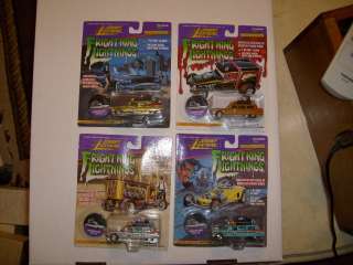 1997 JOHNNY LIGHTNING lot of 4 GHOSTBUSTERS ECTO 1A SERIES 1 4 