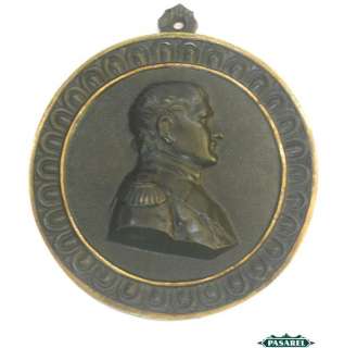 Fine Napoleon Bonaparte Bronze Medal / Medallion France Ca 1900  