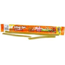 Mike and Ike Fruit Twists Rope Green Apple n Watermelon 24 pack