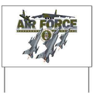  Yard Sign US Air Force with Planes and Fighter Jets with 