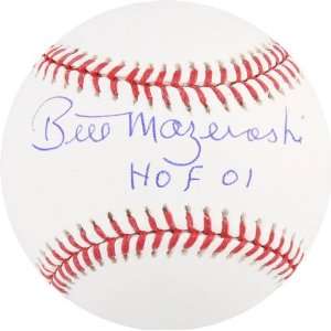  Bill Mazeroski Autographed Baseball  Details HOF01 