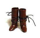 Brown Leather Boots D36 fit blythe 1/6 Riley Kish Lati