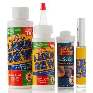    Liqui Sew and Insta Button Mending Kit Arts, Crafts & Sewing