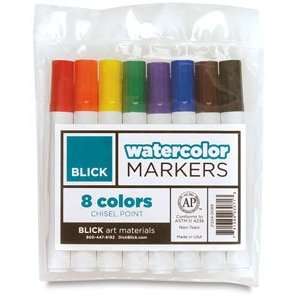  Blick Broadline Water Based Markers   Assorted, Set of 8 