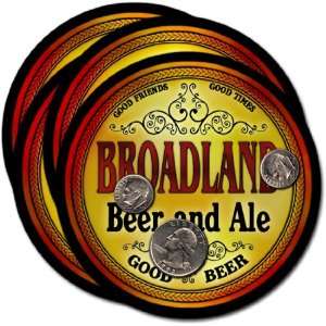  Broadland, SD Beer & Ale Coasters   4pk 